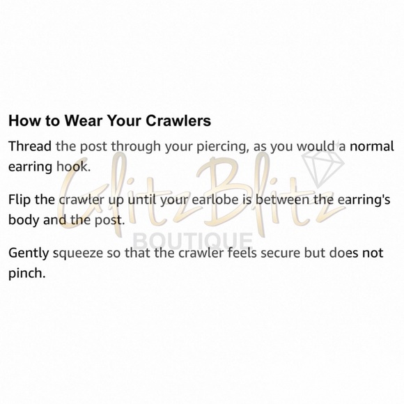 Any 2/$20! Silver Turquoise Gem Crawler Earrings - Picture 8 of 9